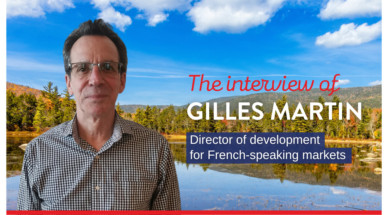 Interview of Gilles Martin - English