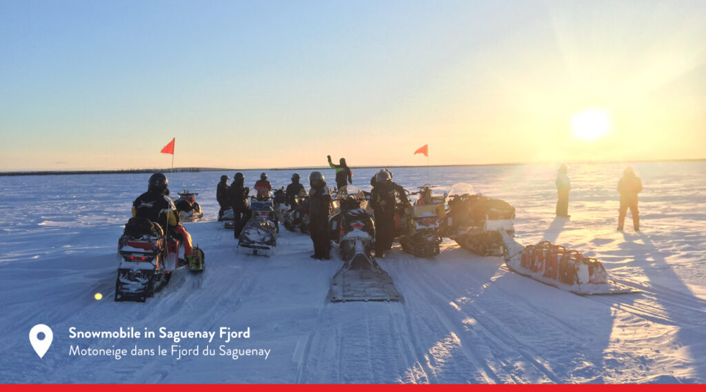 Motoneige au Fjord du Saguenay